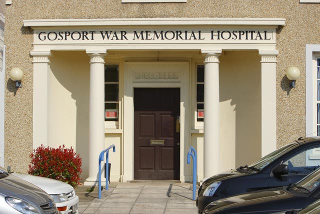 <p>Gosport War Memorial Hospital in Kent</p>