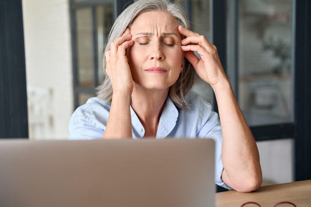 <p>Fatigue is a symptom of menopause (Alamy/PA)</p>