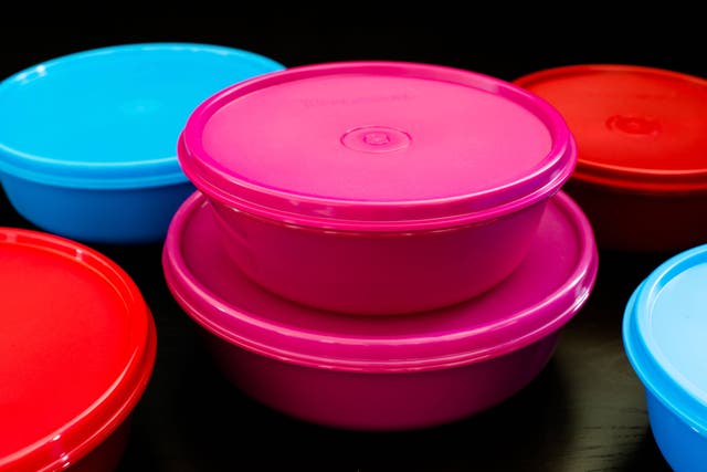 <p>Food container brand Tupperware is entering bankruptcy protection in the US</p>