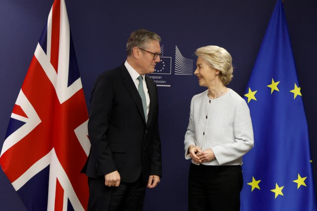 <p>Keir Starmer has said he wants to ‘reset’ relations with the EU  </p>