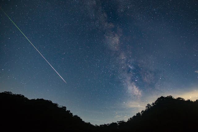 <p>The Draconid meteor shower is set to peak on 8 October, 2024</p>