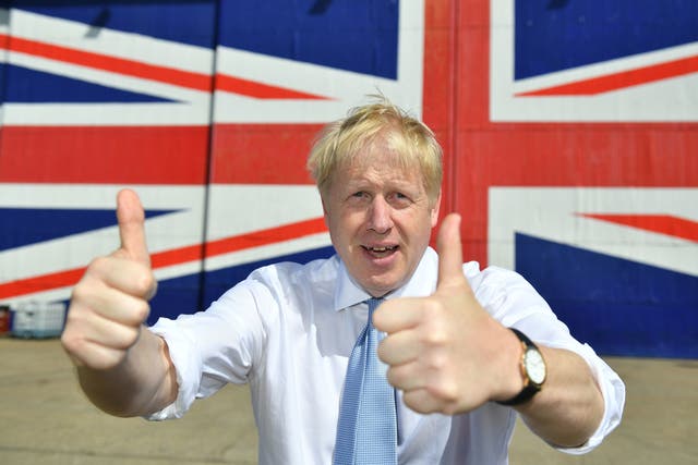 <p>Boris Johnson, who promoted freeports while prime minister </p>