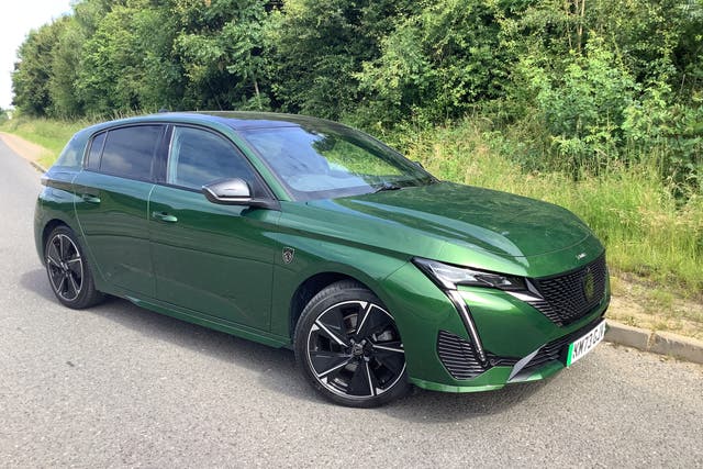 <p>It’s so easy being green: Peugeot have made a real effort with the looks, and the interior is equally impressive</p>