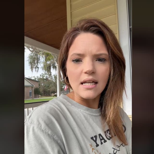 <p> Kaitlynn Thayer said the Airbnb host ‘lacked empathy’ over her situation due to Hurricane Milton </p>