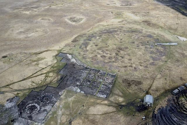 <p>Overview of one of the earliest burial mounds in the Eurasian steppes</p>