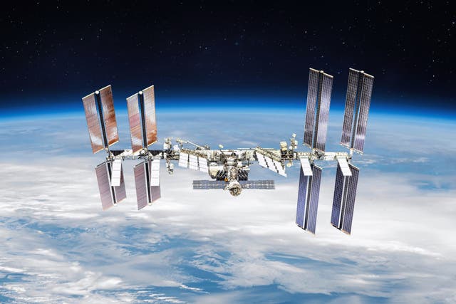 <p>Nasa has used the International Space Station as a floating laboratory to study bacteria for a decade</p>