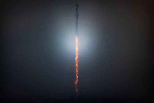 <p>SpaceX launched its Starship from its Starbase facility in Boca Chica, Texas, on 6 June, 2024</p>