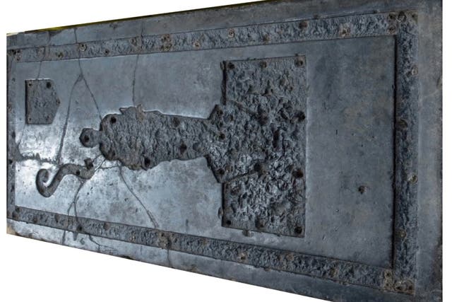 <p>Scientists find oldest tombstone in America likely originated in Belgium</p>